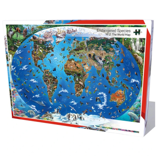 The Endangered Species Collection – Nr. 2 The World Map